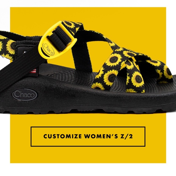 Sunflower Chacos Brand New - Picture 3 of 3